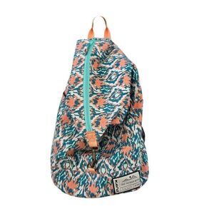 KAVU Rope Sling Bag Beach Paint Multicolor Unisex Casual Travel Bag